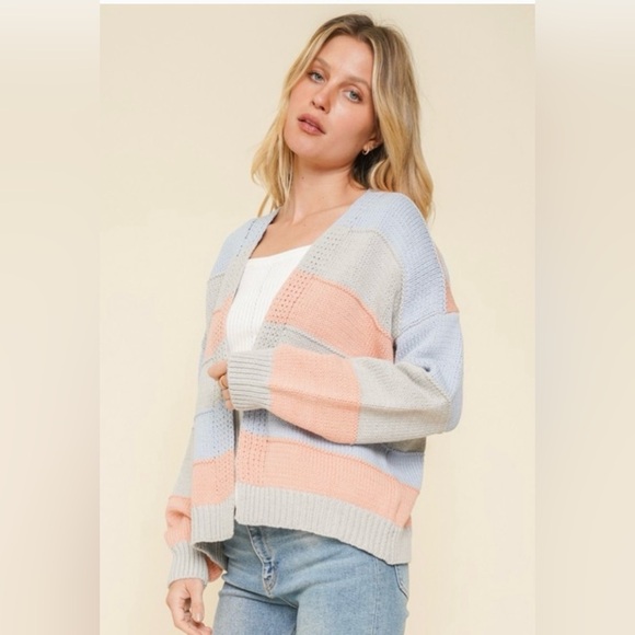 Hem & Thread Sweaters - New  Arrival Hem & Thread multi color cardigan 😍